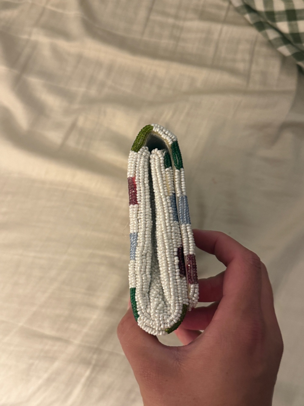 Tiana NY Rainbow Beaded Clutch - Picture 4 of 7